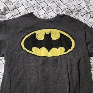 Batman Logo Gray T-Shirt